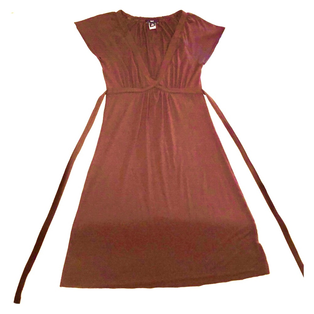 GAP Brown Short-sleeve Dress, Size Small.
